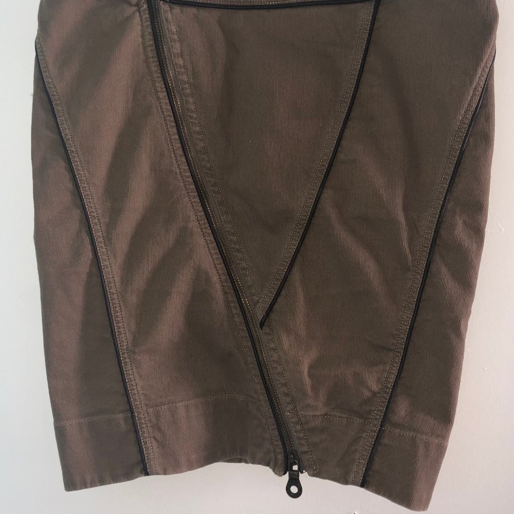 DEISEL Vintage Women Denim Skirt Brown Size 8 (29)